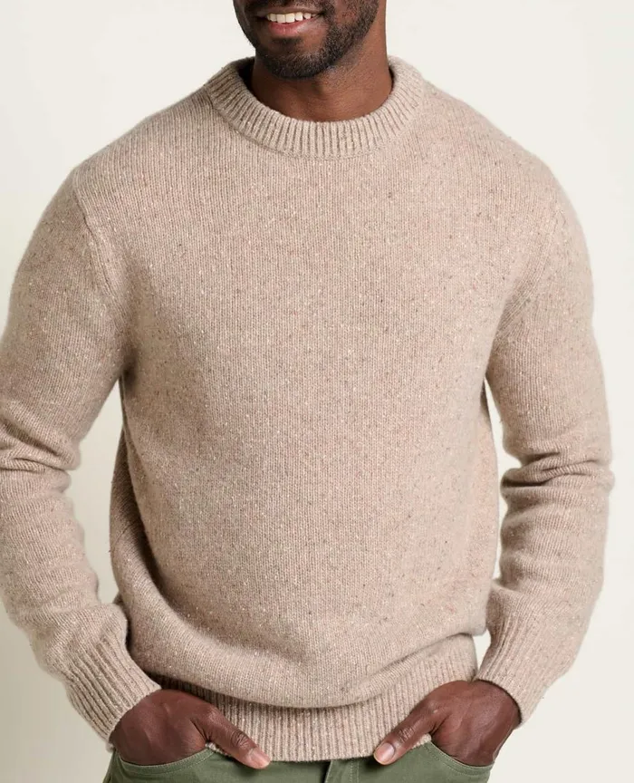ToadandCo Sweaters Men039s Wilde Crew Sweater Honey Brown 8211 Men039s