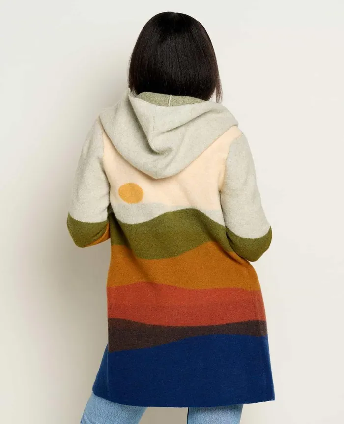 ToadandCo Sweaters Merino Heartfelt Hoodie Cinnamon 8211 Women039s