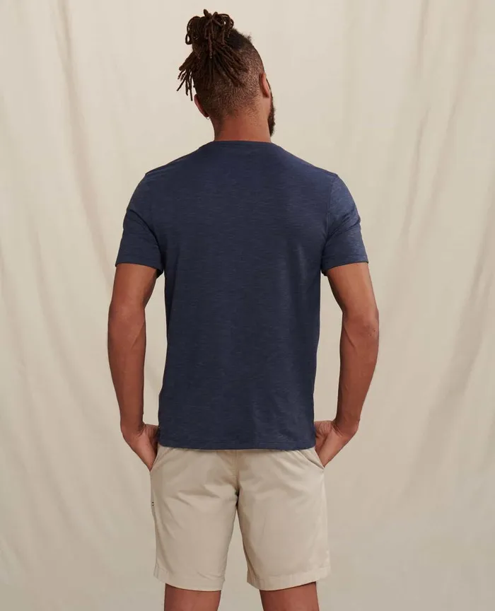ToadandCo TShirts Tempo Short Sleeve Crew True Navy 8211 Men039s