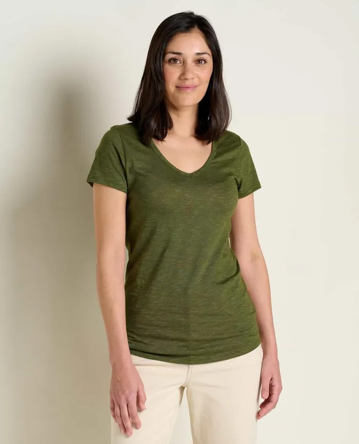 ToadandCo Tops and TShirts Marley II Short Sleeve Tee Chive 8211 Women039s