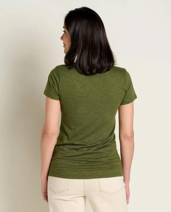 ToadandCo Tops and TShirts Marley II Short Sleeve Tee Chive 8211 Women039s