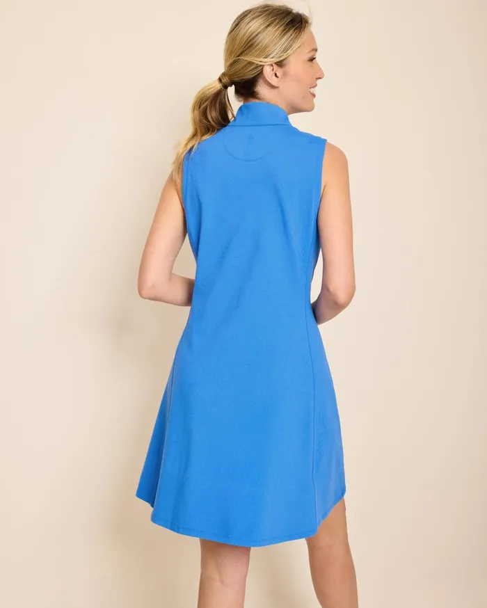 Tommy Bahama Dresses Aubrey IslandZone Mock Dress Palace Blue 8211 Women