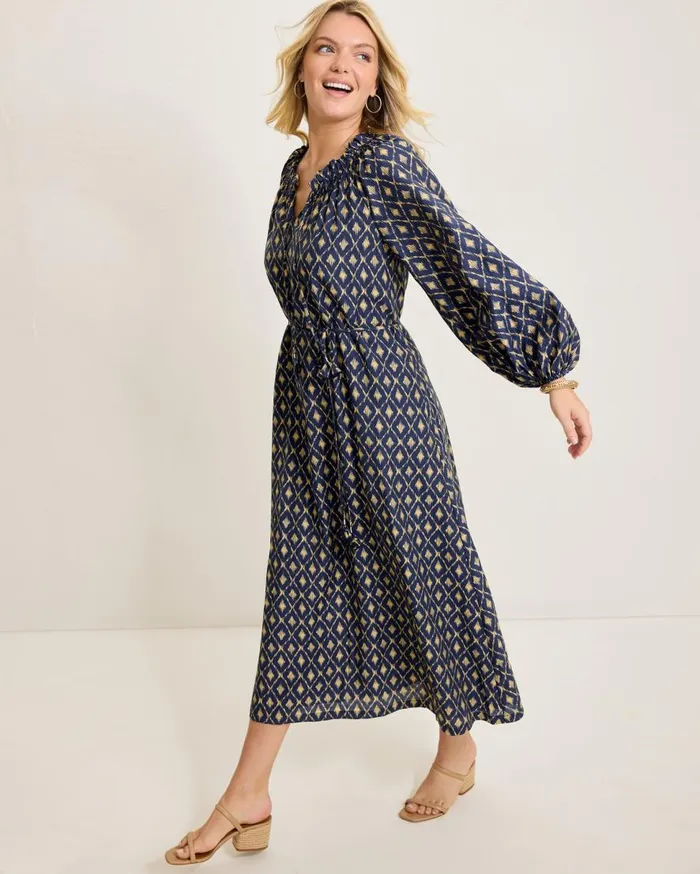 Tommy Bahama Dresses Diamond Cay LongSleeve Maxi Dress Coastline 8211 Women Tommy Bahama Dresses Diamond Cay LongSleeve Maxi Dress Coastline 8211 Women