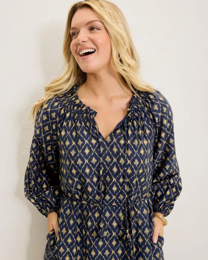 Tommy Bahama Dresses Diamond Cay LongSleeve Maxi Dress Coastline 8211 Women Tommy Bahama Dresses Diamond Cay LongSleeve Maxi Dress Coastline 8211 Women