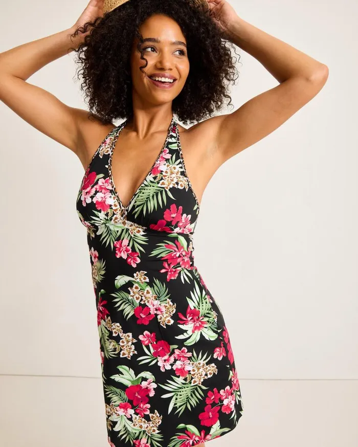 Tommy Bahama Dresses Lily Cat Halter Spa Coverup Dress Black 8211 Women Tommy Bahama Dresses Lily Cat Halter Spa Coverup Dress Black 8211 Women