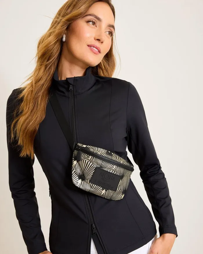 Tommy Bahama Handbags and Clutches Aloha Collection Malu Mini Hip Pack Glowblack 8211 WomenBeach and Home