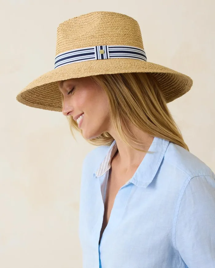 Tommy Bahama Hats and Caps Hampton Raffia Sun Hat Natural 8211 Women Tommy Bahama Hats and Caps Hampton Raffia Sun Hat Natural 8211 Women