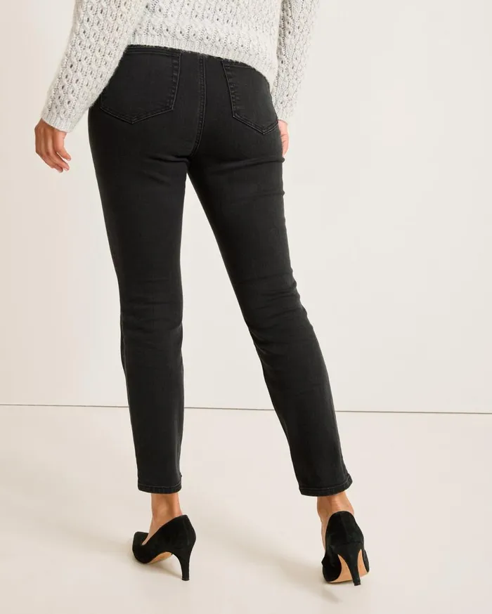 Tommy Bahama Jeans Boracay Beach Sparkle HighRise Skinny Ankle Jeans Coastal Black Wash 8211 Women