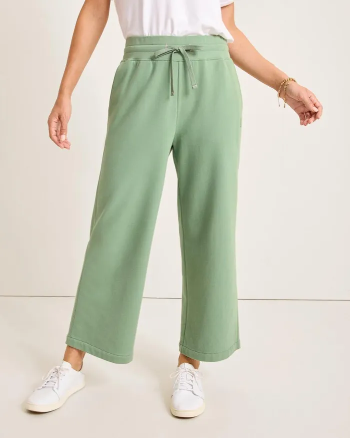 Tommy Bahama Loungewear Marina Del Mar Cropped Pants Tropical Fern 8211 Women