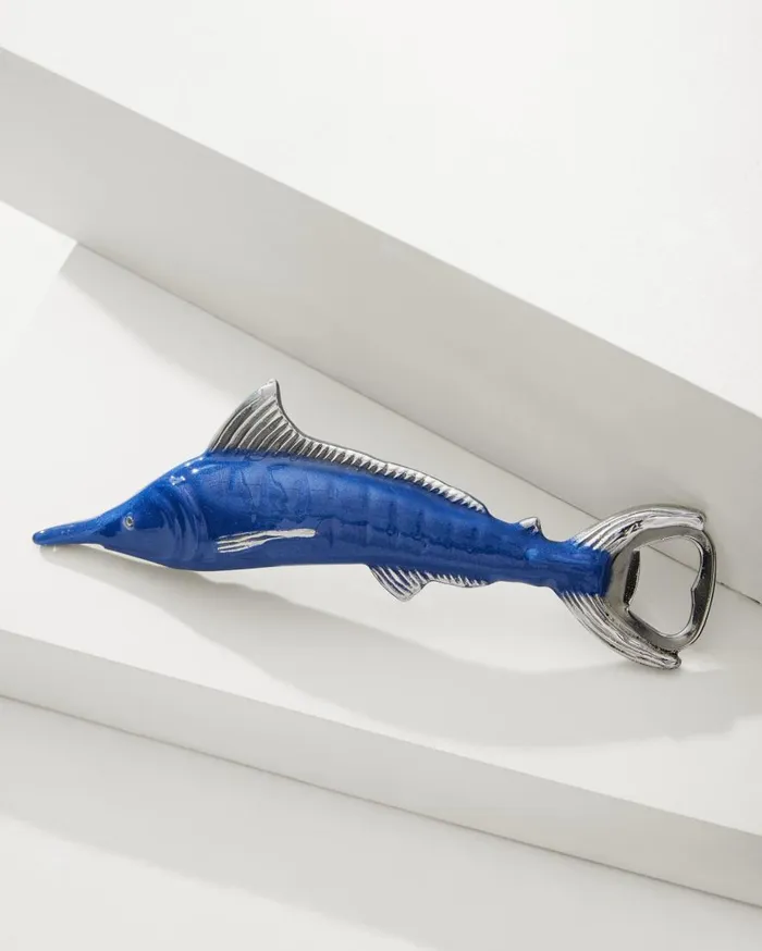 Tommy Bahama Outdoor Accessories Blue Marlin Bottle Opener Blue 8211 Beach and Home