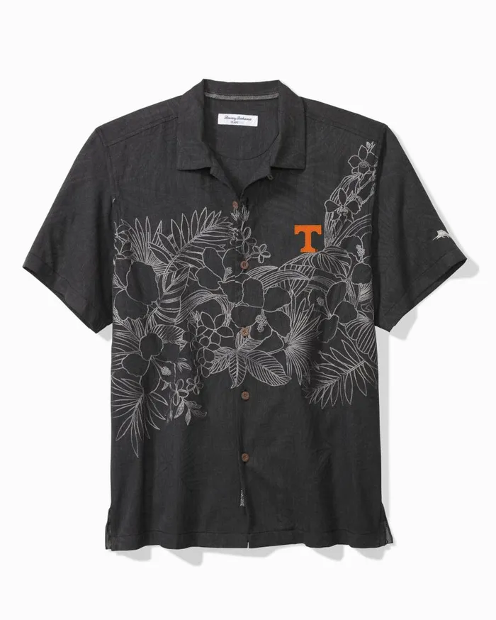 Tommy Bahama Shirts Collegiate Game Day Lei IslandZone Camp Shirt Tennessee 8211 Men