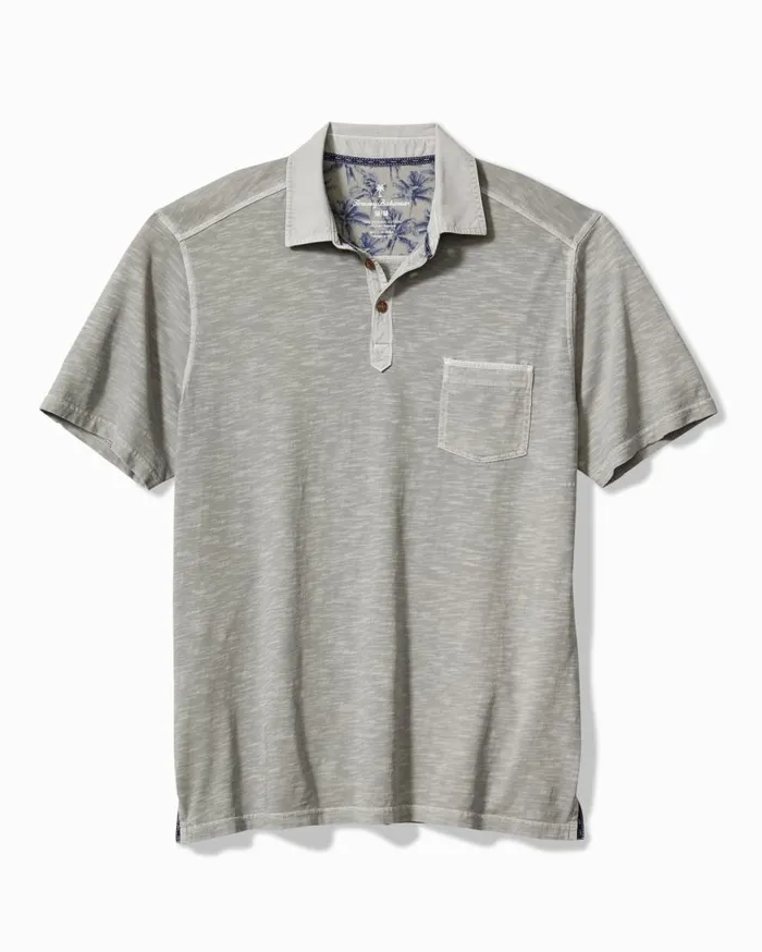 Tommy Bahama Shirts Condesa Canyon Polo Ultimate Gray 8211 Men