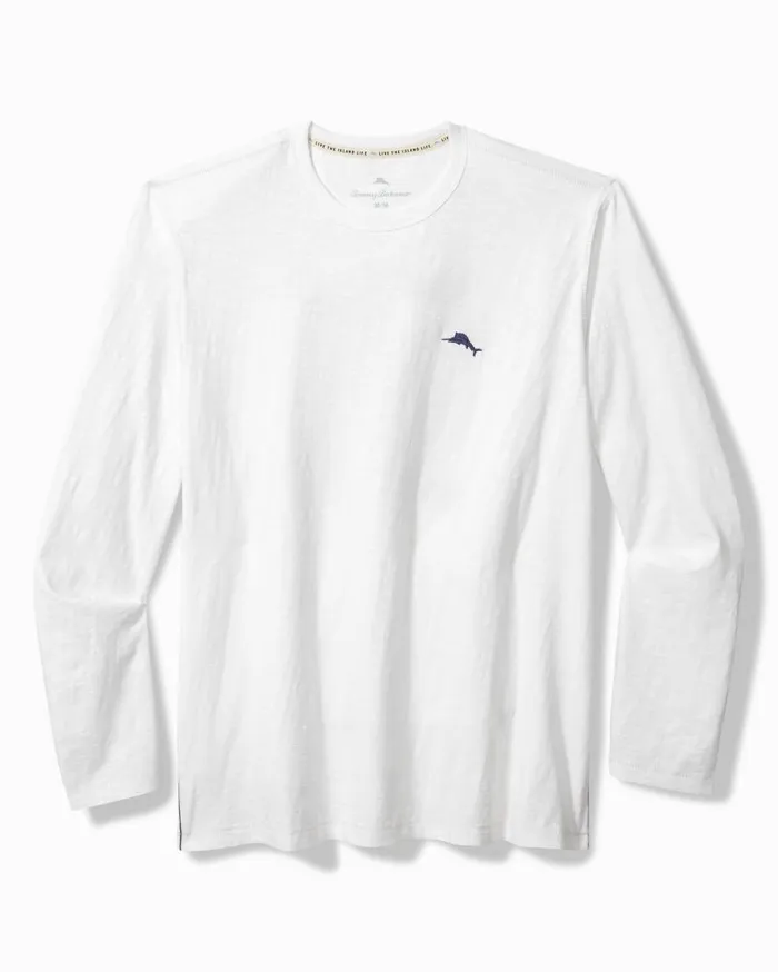 Tommy Bahama Shirts Feelin039 Festive LongSleeve Lux TShirt White 8211 Men Tommy Bahama Shirts Feelin039 Festive LongSleeve Lux TShirt White 8211 Men
