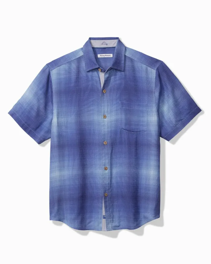 Tommy Bahama Shirts Madera Ombr Silk Camp Shirt Majorca 8211 Men