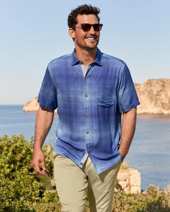 Tommy Bahama Shirts Madera Ombr Silk Camp Shirt Majorca 8211 Men Tommy Bahama Shirts Madera Ombr Silk Camp Shirt Majorca 8211 Men