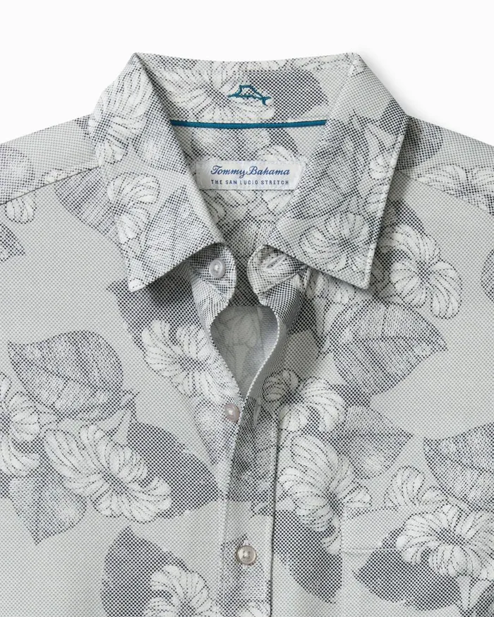 Tommy Bahama Shirts San Lucio Harbor Garden Knit Stretch Shirt Ash Grey 8211 Men Tommy Bahama Shirts San Lucio Harbor Garden Knit Stretch Shirt Ash Grey 8211 Men