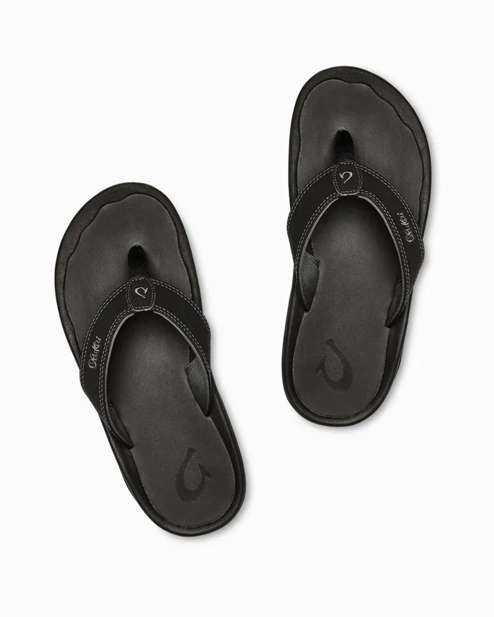 Tommy Bahama Shoes and Sandals OluKai 039Ohana Sandals Black 8211 Men Tommy Bahama Shoes and Sandals OluKai 039Ohana Sandals Black 8211 Men