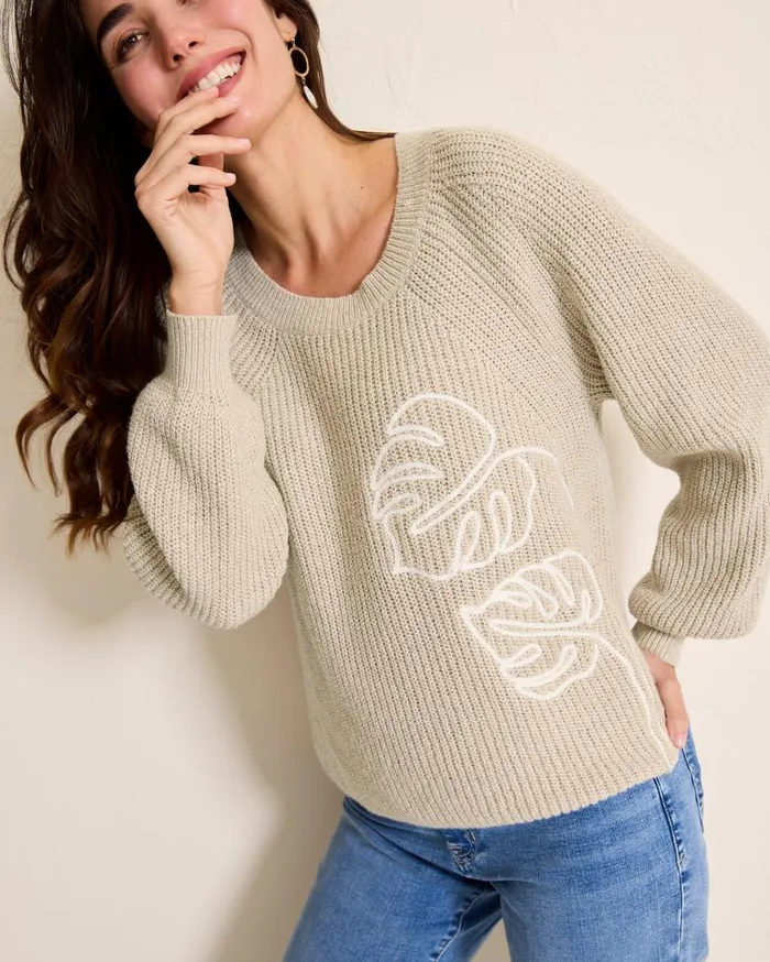 Tommy Bahama Sweaters Breezy Beach Crew Sweater Havana Bay 8211 Women Tommy Bahama Sweaters Breezy Beach Crew Sweater Havana Bay 8211 Women