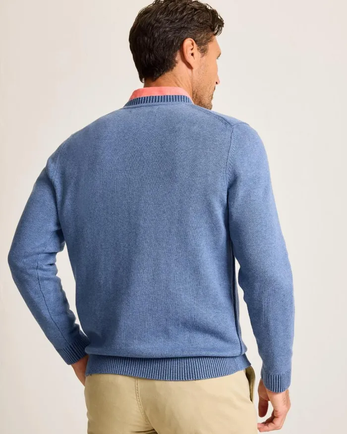 Tommy Bahama Sweaters Marlin Luxe Crew Sweater Dutch Blue Hthr 8211 Men Tommy Bahama Sweaters Marlin Luxe Crew Sweater Dutch Blue Hthr 8211 Men