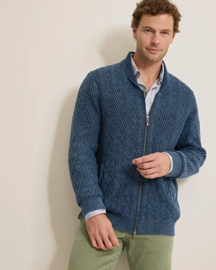 Tommy Bahama Sweaters Sunbreak FullZip Sweater Coastline 8211 Men Tommy Bahama Sweaters Sunbreak FullZip Sweater Coastline 8211 Men