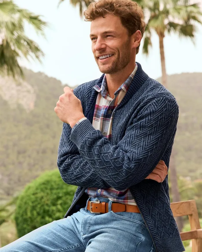 Tommy Bahama Sweaters Sunbreak FullZip Sweater Coastline 8211 Men Tommy Bahama Sweaters Sunbreak FullZip Sweater Coastline 8211 Men