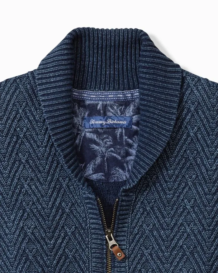 Tommy Bahama Sweaters Sunbreak FullZip Sweater Coastline 8211 Men Tommy Bahama Sweaters Sunbreak FullZip Sweater Coastline 8211 Men