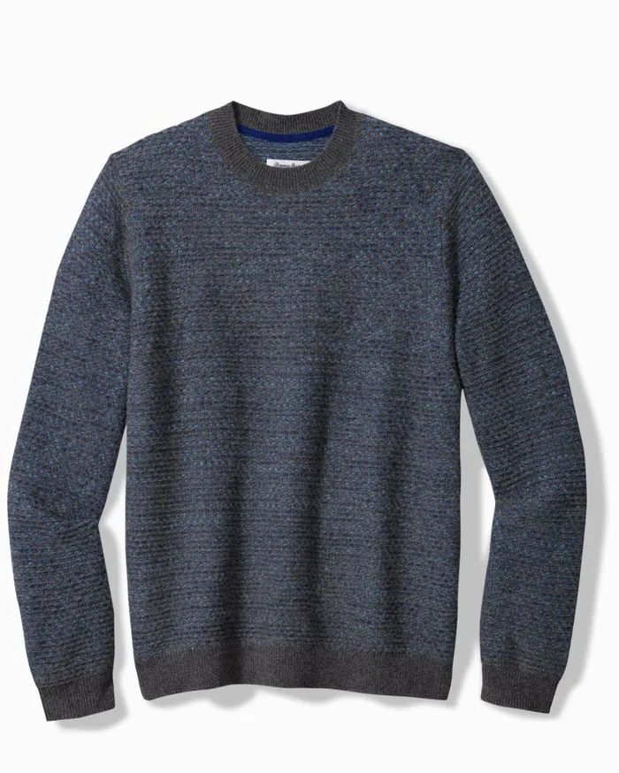 Tommy Bahama Sweaters Walden Winter Crew Sweater Galaxy Blue 8211 Men