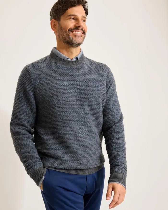 Tommy Bahama Sweaters Walden Winter Crew Sweater Galaxy Blue 8211 Men Tommy Bahama Sweaters Walden Winter Crew Sweater Galaxy Blue 8211 Men