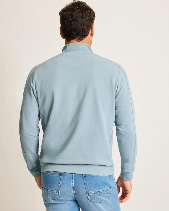 Tommy Bahama Sweatshirts Ben and Terry HalfZip Sweatshirt Norse Blue 8211 Men Tommy Bahama Sweatshirts Ben and Terry HalfZip Sweatshirt Norse Blue 8211 Men