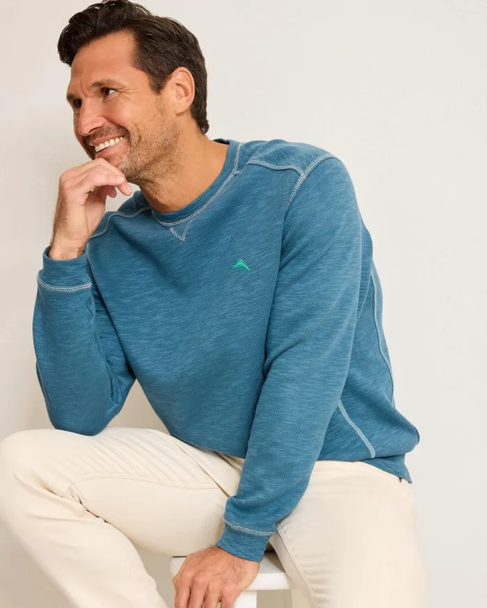 Tommy Bahama Sweatshirts Trinidad Crew Sweatshirt Kingfish 8211 Men Tommy Bahama Sweatshirts Trinidad Crew Sweatshirt Kingfish 8211 Men