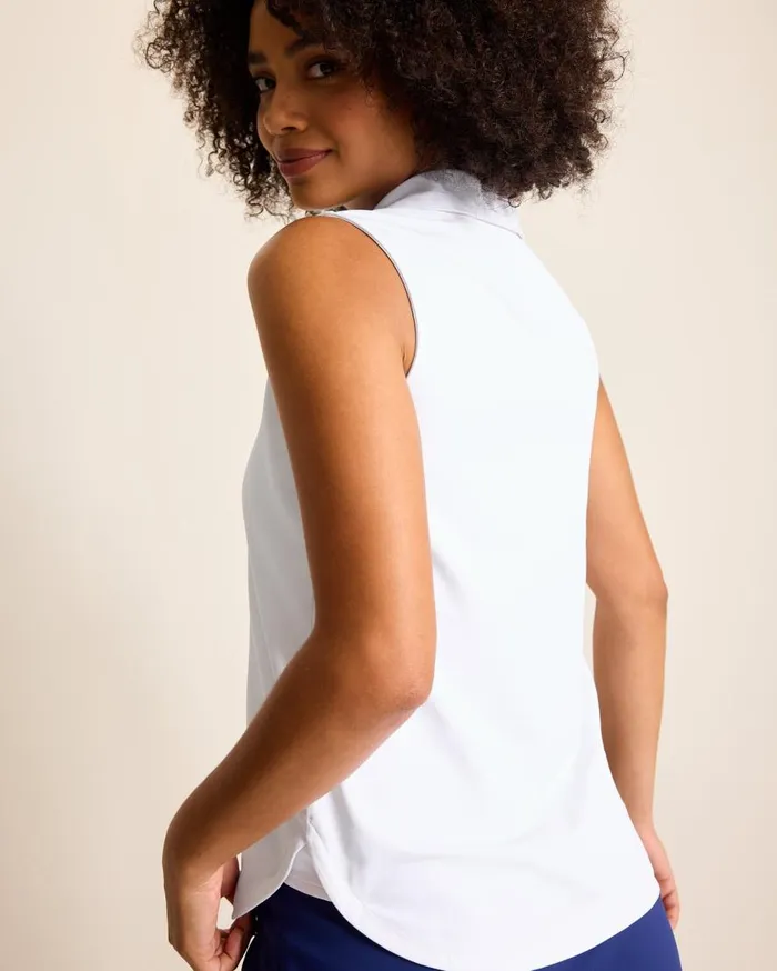 Tommy Bahama Tops and Shirts Aubrey Piped IslandZone Polo White 8211 Women Tommy Bahama Tops and Shirts Aubrey Piped IslandZone Polo White 8211 Women