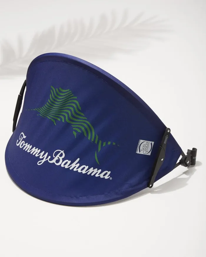 Tommy Bahama Umbrellas and Coolers Wavy Marlin Kids039 Canopy Navy 8211 Beach and Home