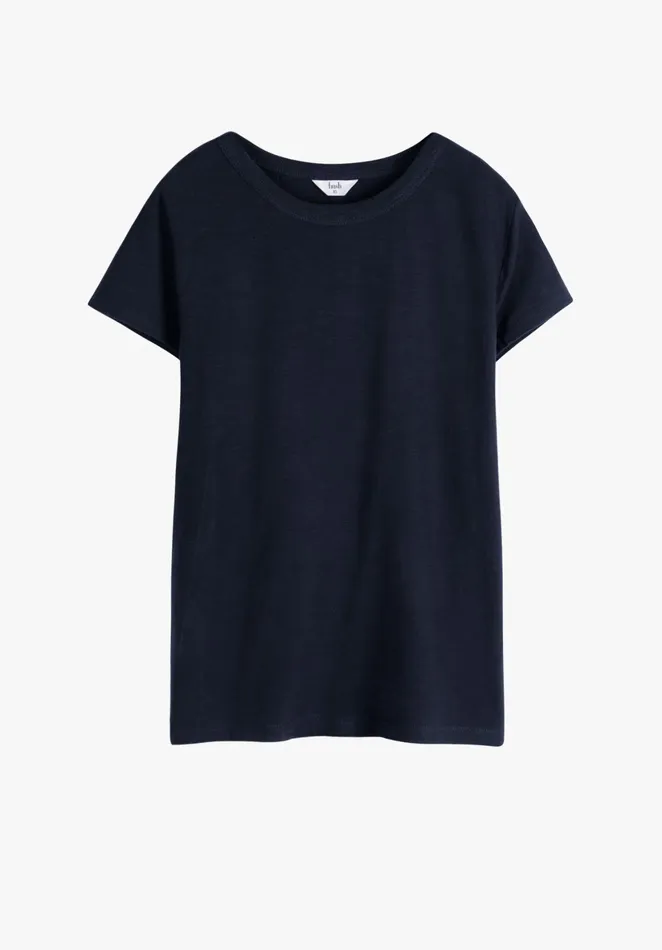 Tops and TShirts Women Hush Slim Fit Crew Tee Midnight