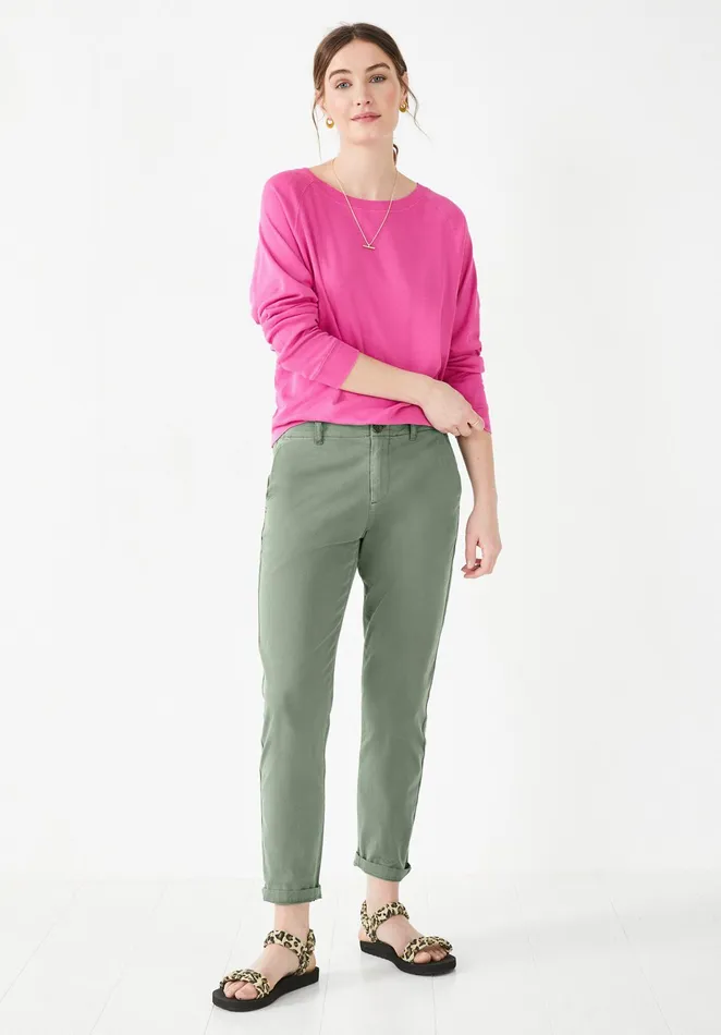 Tops and TShirts Women Hush Tilda Long Sleeve Top Vibrant Pink