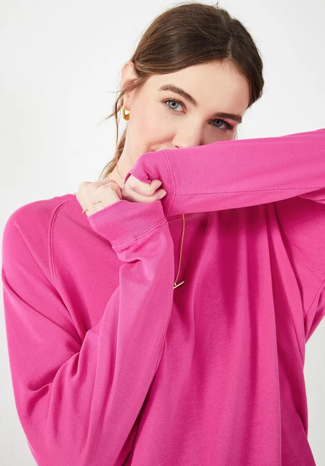 Tops and TShirts Women Hush Tilda Long Sleeve Top Vibrant Pink
