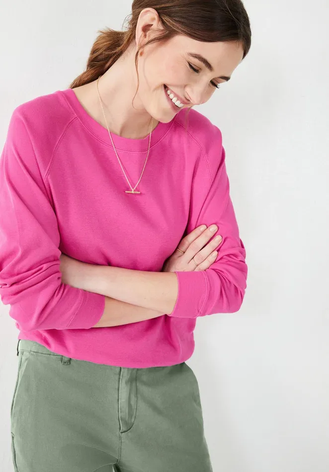 Tops and TShirts Women Hush Tilda Long Sleeve Top Vibrant Pink