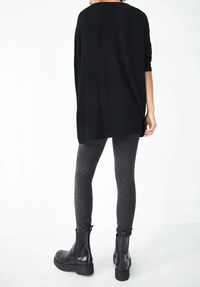 Tops and TShirts Women Hush Wide Jersey Top Black