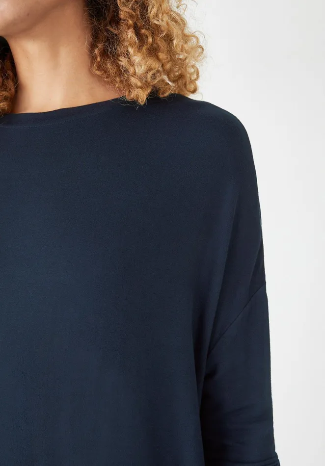Tops and TShirts Women Hush Wide Jersey Top Midnight