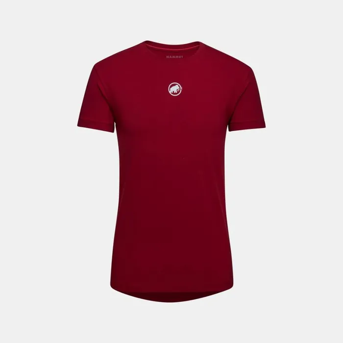 Tops Men Mammut Seon TShirt Original Blood Red