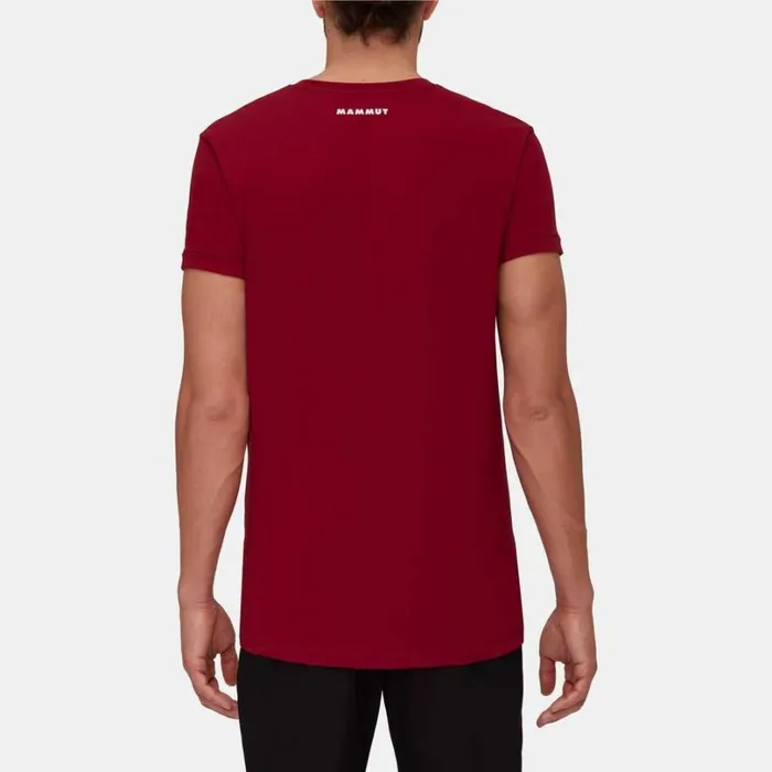 Tops Men Mammut Seon TShirt Original Blood Red Tops Men Mammut Seon TShirt Original Blood Red