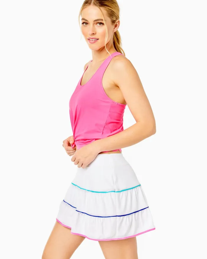 Tops Women Lilly Pulitzer UPF 50 Luxletic Canna Bra Tank Top Ravello Blue Perfect Match Tops Women Lilly Pulitzer UPF 50 Luxletic Canna Bra Tank Top Ravello Blue Perfect Match