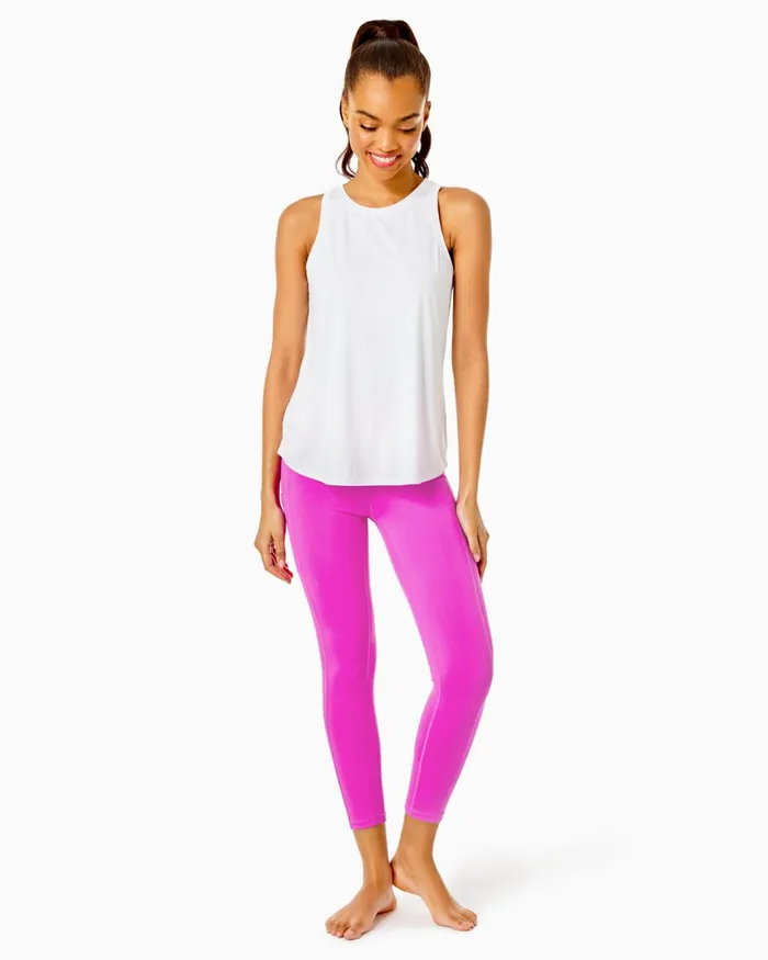 Tops Women Lilly Pulitzer UPF 50 Luxletic Westley Tank Top Resort White Tops Women Lilly Pulitzer UPF 50 Luxletic Westley Tank Top Resort White
