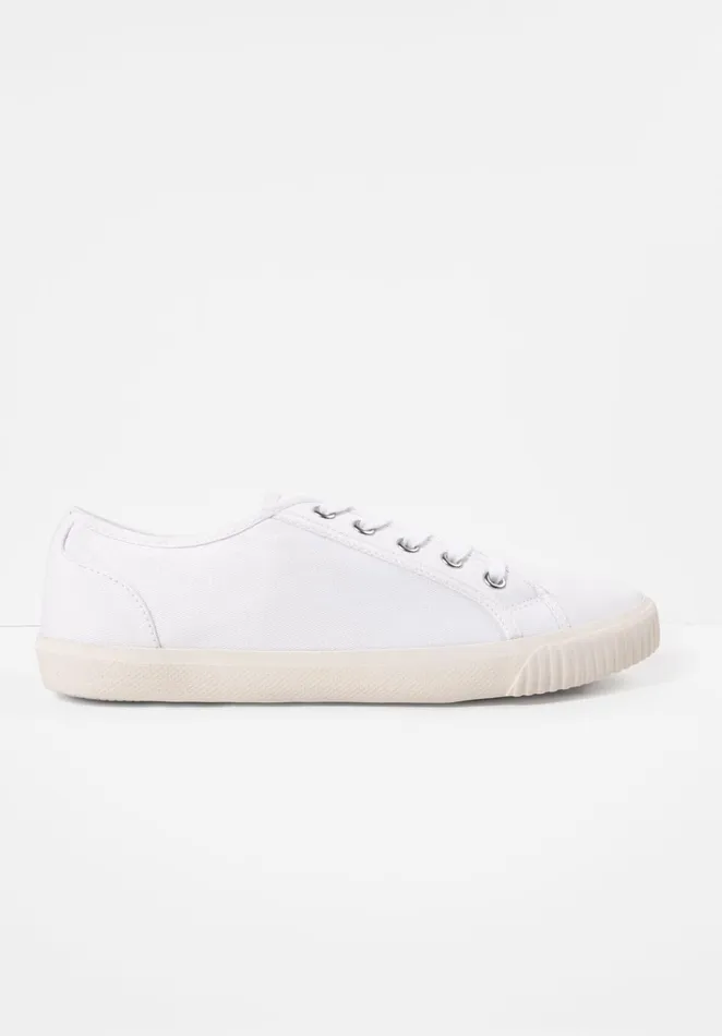 Trainers Women Hush Henley Canvas Trainers White