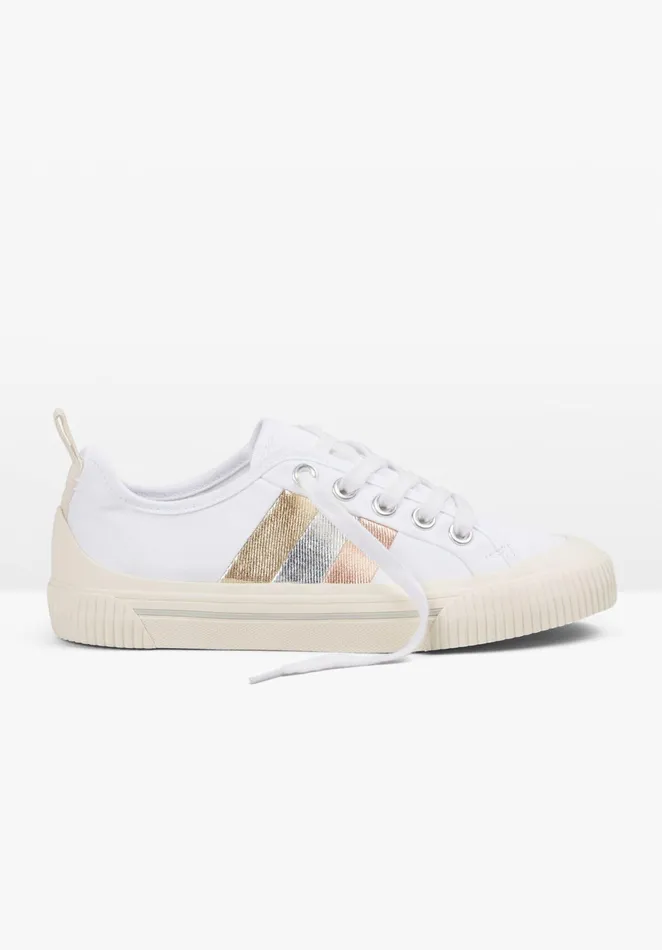 Trainers Women Hush Meno Canvas Trainers White