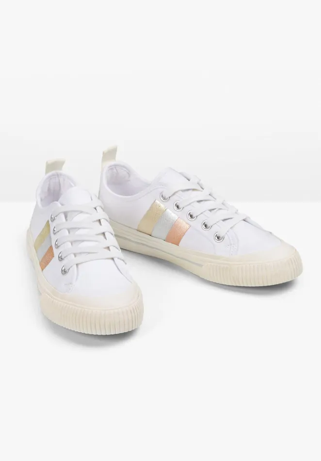Trainers Women Hush Meno Canvas Trainers White