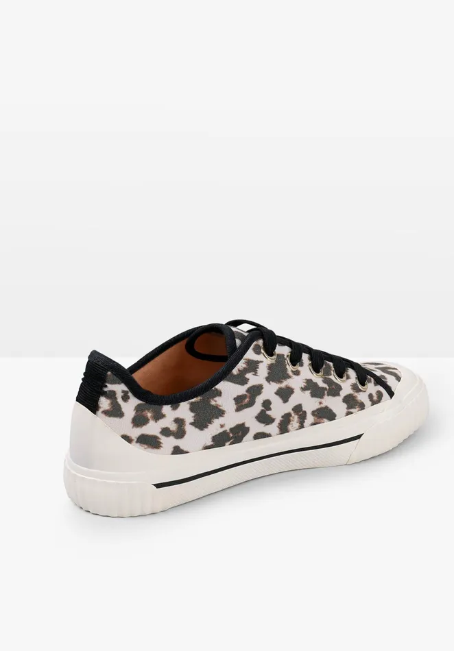 Trainers Women Hush Meon Leopard Canvas Trainers Leopard