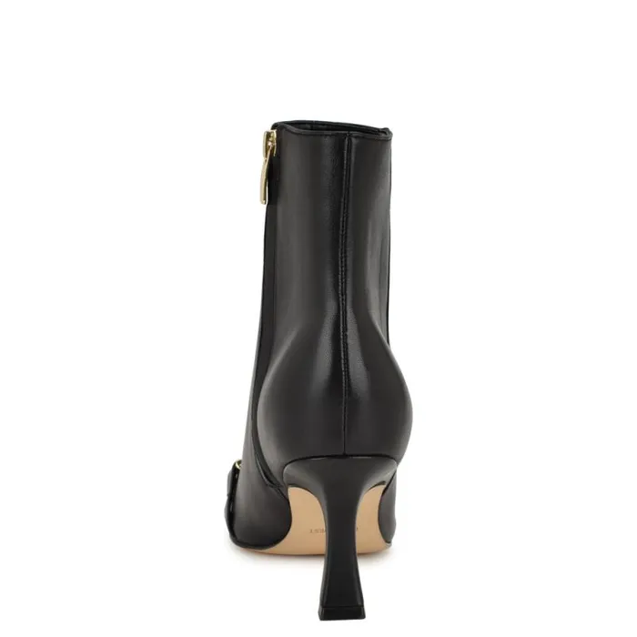 Trotte Dress Booties Black Leather Women Nine West Boots and Booties Trotte Dress Booties Black Leather Women Nine West Boots and Booties