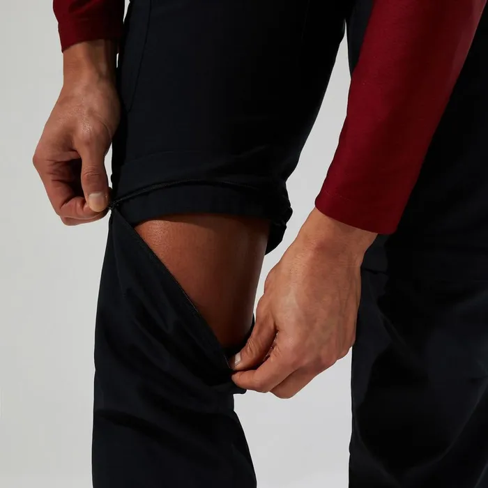 Trousers and Pants Men Berghaus Navigator Zip Off 20 Pant 8211 Black