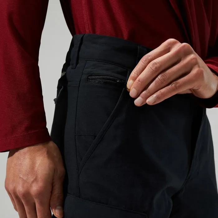 Trousers and Pants Men Berghaus Navigator Zip Off 20 Pant 8211 Black