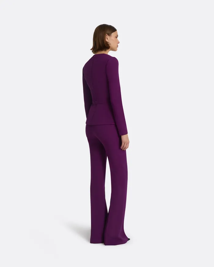 Trousers Halluana Currant Trousers Currant 8211 Safiyaa Women